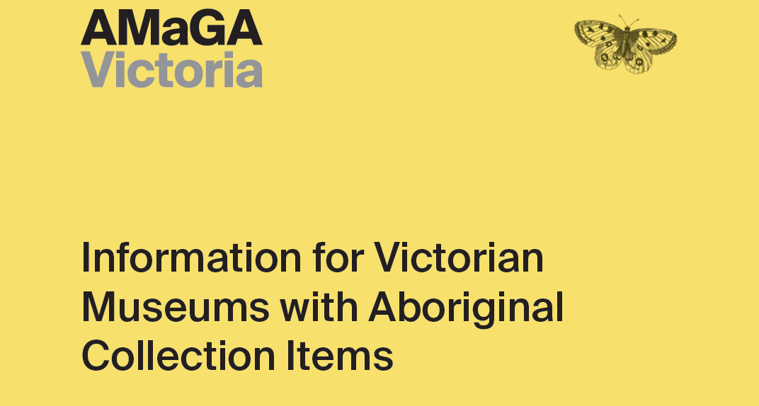 Information for Victorian Museums with Aboriginal Collection Items