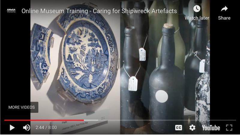 Caring for Shipwreck Artefacts (Video)