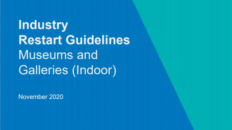 Industry Restart Guidelines Museums and Galleries (Indoor) - January 2021